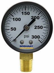 [6649906] PG-300 - '2" Dry Gauge 1/4" Lm 0-300'