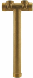 [1534036] 2-07TK-13-2NL - 'No Lead 1-1/4" x 13" Cntr-End Solid Brass Tank Tee'