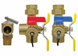 [1496292] Isolator E-X-P E2 Tankless Water Heater Service Valve Kit 3/4" IPS