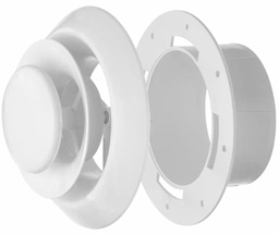 [5591800] 8" Prem Round Air Diffuser WHT