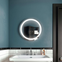[3749415] Effect Illuminated 24" Round Bathroom Mirror