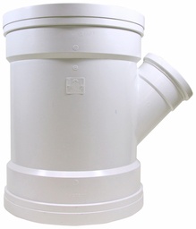 [7638834] 15"x6"x45D PVC WYE SWR DR35 GxGxG RING- TITE/TRENCH TOUGH PLUS