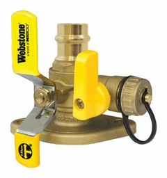 [1496838] 2 PRS ISOLATOR W/MF DRN & ROT FLG