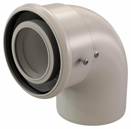 [1102405] 2/4x87 Concentric PP/Alu Elbow