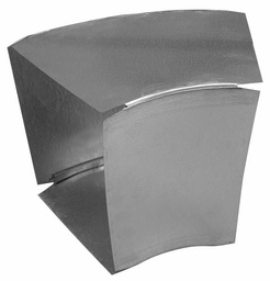 [5620232] 10" x 18" Long Way 45 Degree Duct Elbow