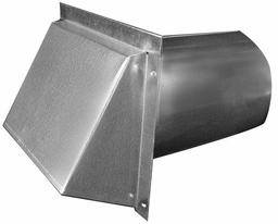 [5620980] 5" Wall Cap with Damper Galvanized
