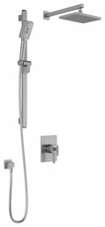 [3742765] SquareOne TCD1 Thermostatic Coaxial Shower System with Wall Arm (less valve)