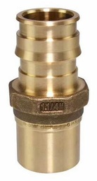 [1818075] ProPEX LF Brass Copper Press Fitting Adapter, 1 1/4" PEX x 1 1/4" Copper