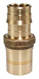 [1818080] ProPEX LF Brass Copper Press Fitting Adapter, 1 1/2" PEX x 1 1/2" Copper