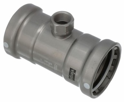 [6531535] 2-1/2" x 2-1/2" x 3/4" PxPxFPT MegaPress Tee