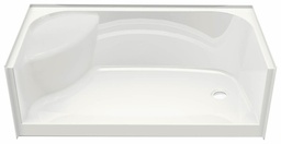 [6450720] SPS 3460 AcrylX RH Drain Alcove Shower Base with LH Seat