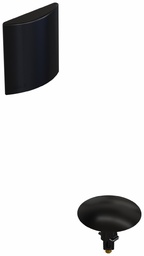 [7546672] Clicker Waste & Overflow Trim Kit with Square Slide-On