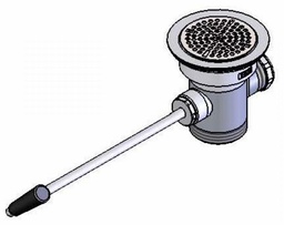 [3200300] Waste Drain Valve, Twist Handle, 3-1/2" x 2" (Replaces B-3913 & B-3917)