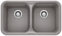 [1212790] Vision U 2 Bowl Undermount Silgranit Sink