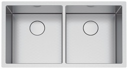 [4401720] Professional 2 Series 35-1/2" 2 Bowl Undermount Kitchen Sink, Includes Accessories