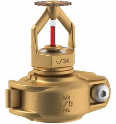 [6677282] 3/4" Standard Response 155F K8 Pendent Sprinkler Head White FireLock V3405