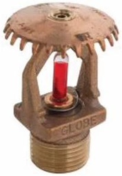 [6675803] 1/2" Standard Response 155F K5.6 Upright Sprinkler Head Brass FireLock V2703