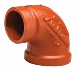 [6674607] 1" x 1/2" Groove x FPT 90 Elbow FireLock 145