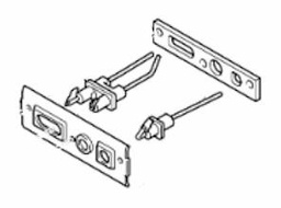 [3689260] Electrode/Flame Rod Assembly
