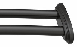 [5949921] Curved Adjustable Double Shower Rod