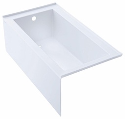 [3990648] Wellbrook 60" LH Drain Alcove Tub