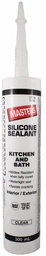 [7019944] MASTERS Silicone Sealant Cartridge CLEAR 300ml