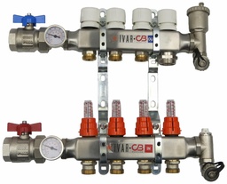 [7898325] 7 Loop HRH Manifold Kit Stainless Steel 1"