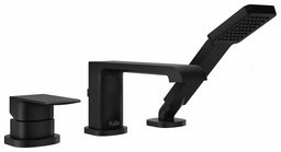 [3751440] Sobrio Pressure Balance 3-Piece Roman Tub Filler with Hand Shower