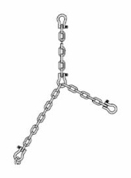 [1629270] 10' GALVANIZED LIFT CHAIN PKG 3/16