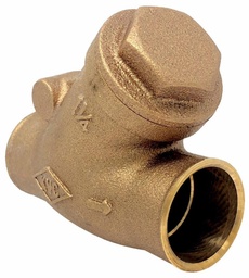 [6026735] 1-1/2 BRONZE CXC SW.CHECK VALVE CL125