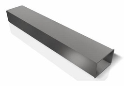 [5644304] 20" x 20.25" Plenum 59"H with Flange and End Cap, 26 ga