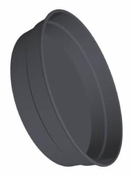 [5646596] 5" Spun Plug/Tee Cap Galvanized
