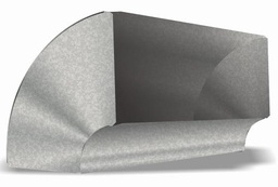 [5643572] 8" x 10" Short Way 90 Degree Duct Elbow