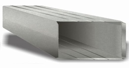 [5640860] 10" x 10" Duct 28ga Beaded 5' Len (per foot)