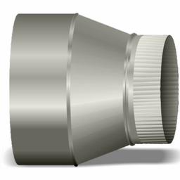 [5644036] 3"-5" Pipe Increaser Short Galvanized