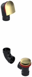 [7543168] Clicker ABS Direct Drain Waste & Overflow Kit
