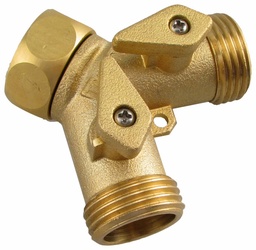 [1536700] 2-HOSE ADAPTER BRASS N80C