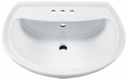 [1300325] Cadet Centerset Pedestal Sink Top