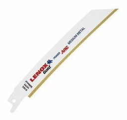 [4491061] 6"x3/4" 18TPI Gold Power Arc Medium Metal Cutting Recip (Each)