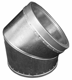 [5613060] 18" Double Wall 45 Degree Elbow