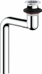 [6547072] Open Grid Offset Bathroom Sink Drain with Overflow