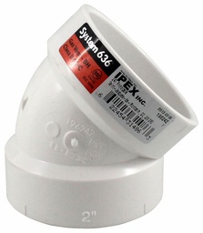 [7648320] 2"x45D PVC FGV ELBOW HxH SYSTEM 636