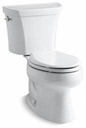 [7007057] Wellworth 2-Piece Elongated Dual Flush Toilet (less seat)
