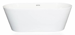 [4028165] Glance Streak Freestanding Tub with White Drain