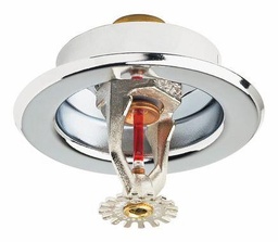 [6677088] 1/2" Quick Response 155F K5.6 Pendent Sprinkler Head Brass w/V9 Coupling FireLock V2708