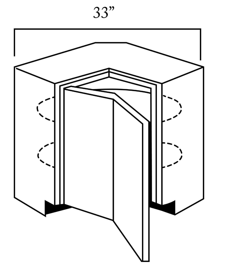 Corner Base Cabinet (lazy susan)