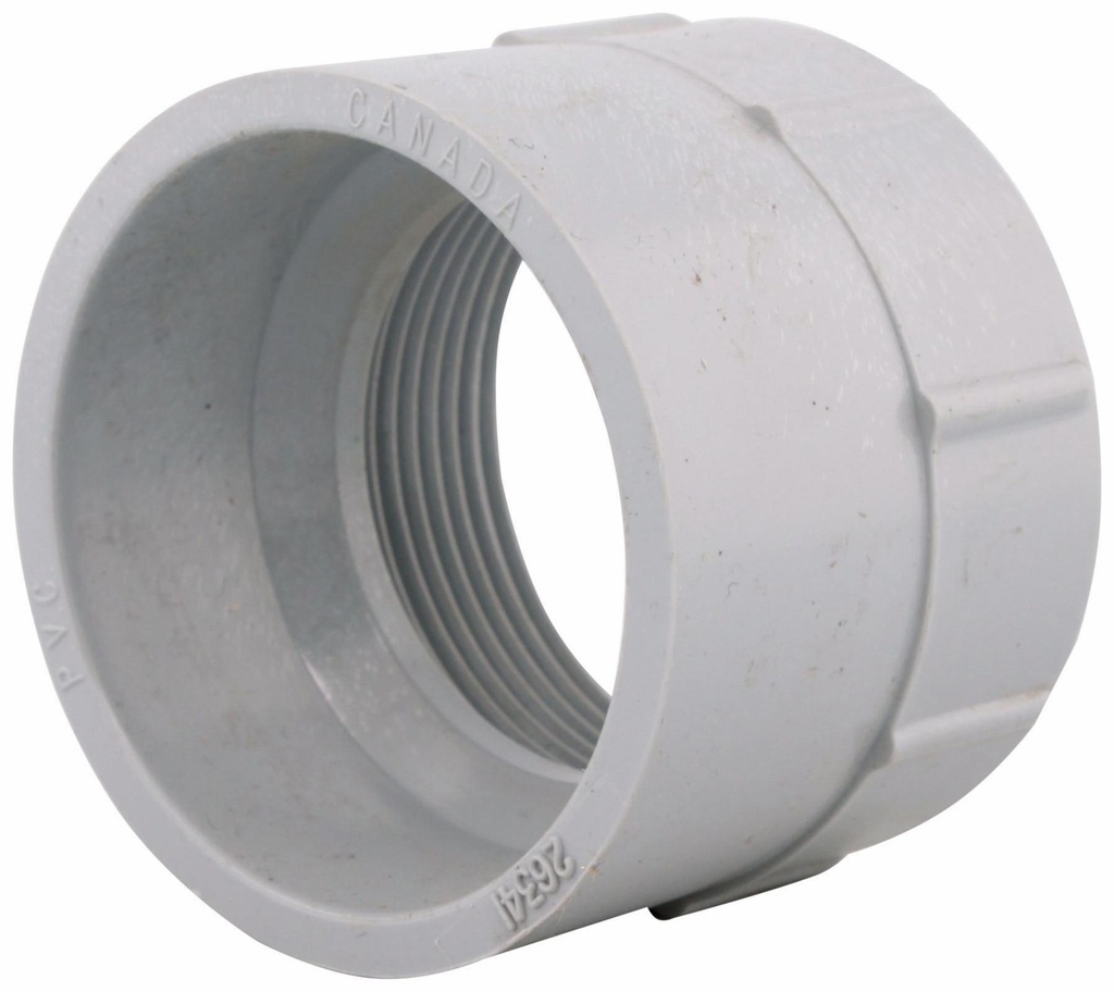 4" PVC DWV FEMALE ADPT HxFPT SYSTEM 15