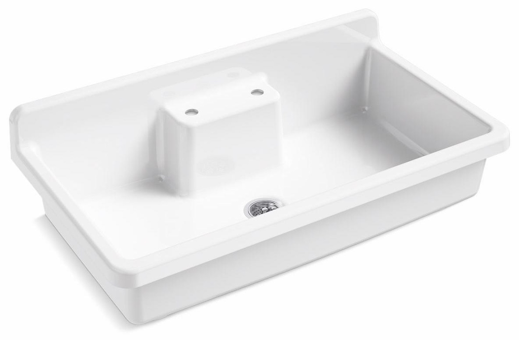 Farmstead 45 2-Hole Top or Wall Mount Workstation Farmhouse Kitchen Sink