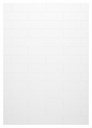 Denso 62" x 84" Shower Back Wall