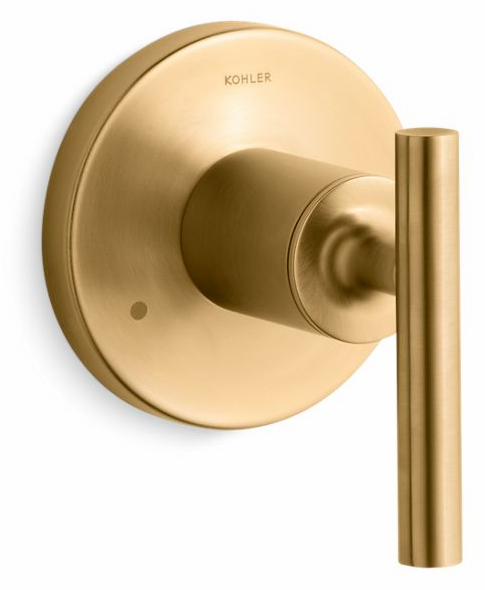 Purist Transfer Valve Trim with Lever Handle